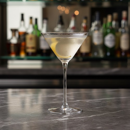 Wet Martini cocktail